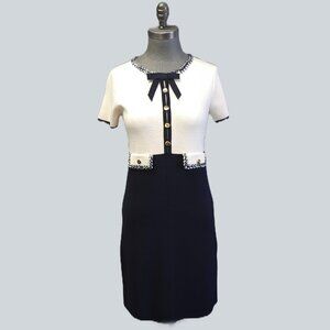 Luisa Spagnoli Short Sleeve Wool Dress